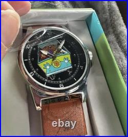 New With Box Scooby Doo Warner Brothers Mystery Machine Rare Watch Boxed