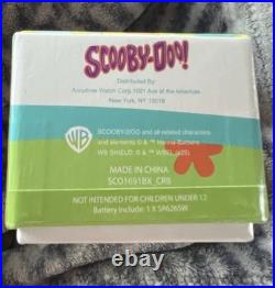 New With Box Scooby Doo Warner Brothers Mystery Machine Rare Watch Boxed