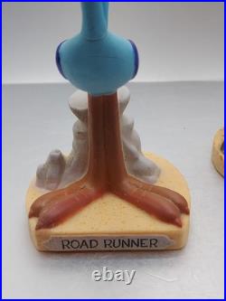Org Funko Wacky Wobblers ROADRUNNER & WILE E COYOTE Warner Brothers 2006 Rare