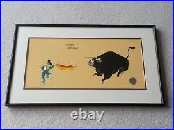 Original WARNER Bros. BUGS BUNNY Bully for Bugs Cartoon SeriCel Cel Cell RARE