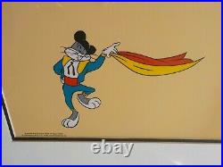 Original WARNER Bros. BUGS BUNNY Bully for Bugs Cartoon SeriCel Cel Cell RARE