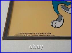 Original WARNER Bros. BUGS BUNNY Bully for Bugs Cartoon SeriCel Cel Cell RARE