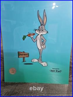 Original WARNER Bros. Bugs Bunny Chuck Jones Sericel Cel Cell SCARCE & RARE