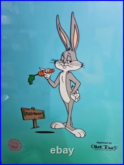 Original WARNER Bros. Bugs Bunny Chuck Jones Sericel Cel Cell SCARCE & RARE