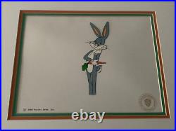 Original WARNER Bros. Bugs Bunny with Carrot? Chuck Jones Cel Cell SCARCE & Rare