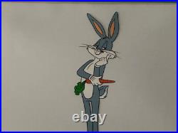 Original WARNER Bros. Bugs Bunny with Carrot? Chuck Jones Cel Cell SCARCE & Rare