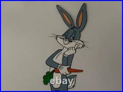 Original WARNER Bros. Bugs Bunny with Carrot? Chuck Jones Cel Cell SCARCE & Rare