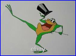 Original WARNER Bros. Michigan J Frog LE Cartoon Serigraph SeriCel Cel Cell RARE
