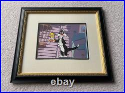 Original Warner Bros. Sylvester Tweety LE500 Birds Anonymous Seri Cel Cell RARE