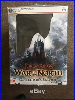 PC/DVD LORD OF THE RINGS War In The North Collectors Edition RARE! NEW! SEALED
