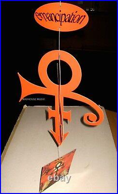 PRINCE Display 3-D Symbol Emancipation USA Official PROMO ONLY Rare Mobile NEW