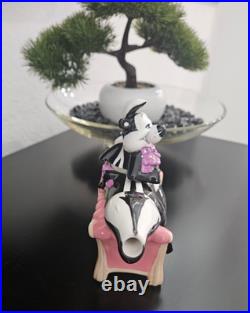 Pepe Le Pew and Penelope Teapot Warner Brothers Studios Rare! VGUC
