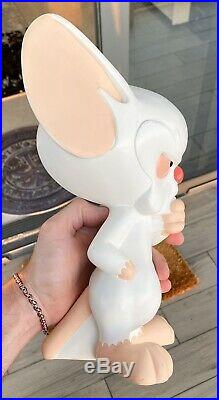 Pinky And The Brain Large Warner Brothers Character Statue Rare Vintage