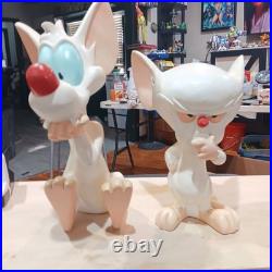 Pinky And The Brain Warner Bros Statues SUPER RARE COMBO! 1997 no blemishes