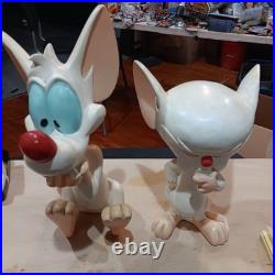 Pinky And The Brain Warner Bros Statues SUPER RARE COMBO! 1997 no blemishes