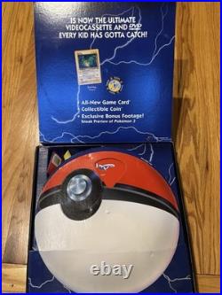 Pokemon 2000 Movie Press Kit With Screener VHS WB Promo Pikachu HTF Rare