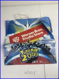Pokémon The Movie 2000 Warner Bros. Studio Store Shopping Bag Nintendo Rare