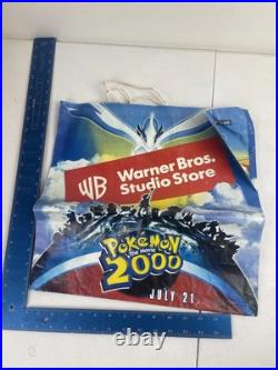 Pokémon The Movie 2000 Warner Bros. Studio Store Shopping Bag Nintendo Rare