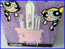 PowerPuff Girls Cartoon Network Electric Rechargeable Toothbrush Rare 2001