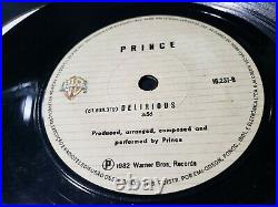 Prince 1999 Brazil 7 Vinyl Single RARE- purple rain black album one nite alone