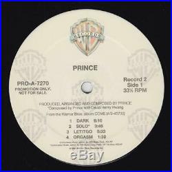 Prince Come RARE 2xLP Warner Bros Records PROMO (NM)