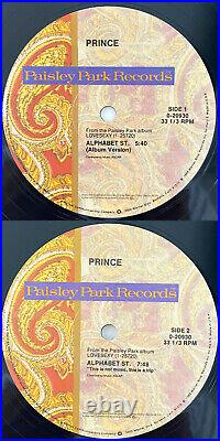 Prince Vinyl Record Collection 1984-1988 VG Condition with Rare B-Sides Galore