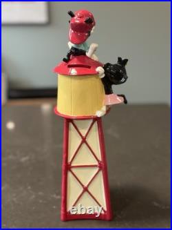 RARE 12 ANIMANIACS Water Tower Ceramic Coin Bank Vintage Warner Brothers 1995