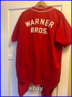 RARE 1940's WARNER BROS BASEBALL JERSEY withPANTS