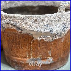 RARE 1940s WBC Cast Iron Beaky Buzzard Warner Bros Wash Bucket Coin Holder Bank