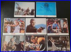 RARE 1983 Never Say Never Again Original Lobby Card Set 007 (Warner Bros)