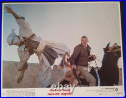RARE 1983 Never Say Never Again Original Lobby Card Set 007 (Warner Bros)