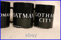 RARE 1992 Batman Returns WARNER BROS. STORE MUGS SET Complete