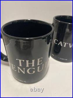 RARE 1992 Batman Returns WARNER BROS. STORE MUGS SET Complete Read