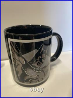RARE 1992 Batman Returns WARNER BROS. STORE MUGS SET Complete Read