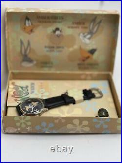 RARE 1994 Daffy Duck Warner Bros Mood Changing Color Watch & Ring