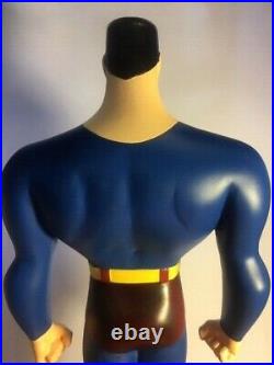 RARE! 1996 SUPERMAN MAQUETTE 12 WB Employees Studio Statue BOWEM Bruce Timm