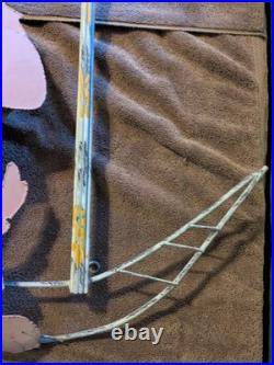 RARE 1996 Warner Bros TAZ Looney Tunes Attitude Metal Large Street Maintenance