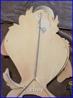 RARE 1996 Warner Bros TAZ Looney Tunes Attitude Metal Large Street Maintenance