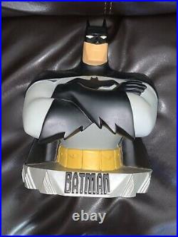RARE 1997 Batman Animated statue bust 18 (Warner Brothers Studio Store)