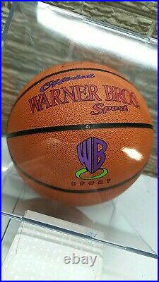 RARE 1997 Official Warner Brothers Sport Basketball Signed by Shaquille O'Neal