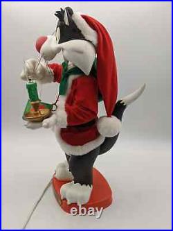 RARE 1997 Vintage Sylvester Animated Looney Tunes Christmas Candlelight Carol