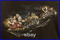 RARE 2000 Harley Davidson X Looney Tunes Warner Bros two Sided Printed T-shirt RARE 2000 Harley Davidson X Looney Tunes Warner Bros two Sided Printed T-shirt