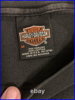 RARE 2000 Harley Davidson X Looney Tunes Warner Bros two Sided Printed T-shirt RARE 2000 Harley Davidson X Looney Tunes Warner Bros two Sided Printed T-shirt