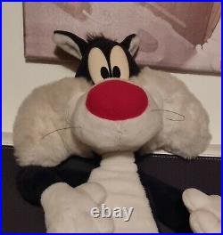 RARE 2002 Looney Tunes SYLVESTER the CAT Plush 4' by Equity Marketing UNIQUE TOY