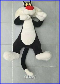RARE 2002 Looney Tunes SYLVESTER the CAT Plush 4' by Equity Marketing UNIQUE TOY