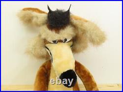 RARE 24 Vintage 1971 Wile E Coyote Warner Bros By Mighty Star LTD Plush