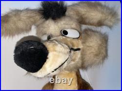 RARE 24 Vintage 1971 Wile E Coyote Warner Bros By Mighty Star LTD Plush NWT RARE 24 Vintage 1971 Wile E Coyote Warner Bros By Mighty Star LTD Plush NWT