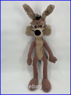 RARE 42 Vintage 1971 Wile E Coyote Warner Bros By Mighty Star LTD Plush