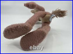 RARE 42 Vintage 1971 Wile E Coyote Warner Bros By Mighty Star LTD Plush