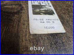 RARE AC/DC The Film Let There Be Rock Warner Bros. Ticket Stub. Full Ticket